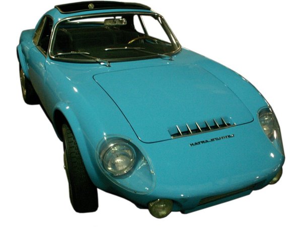 Sporty center engine, derived out of the Simca 1100 - click to enlarge!