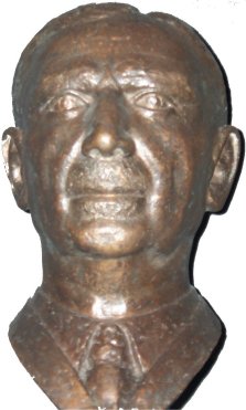 Wilhelm-Maybach-B&uuml;ste im ZF-Museum Friedrichhafen - gr&ouml;&szlig;eres Bild durch Anklicken!