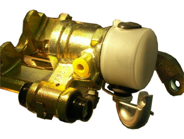 Parking brake combined with disc brake - click to enlarge!