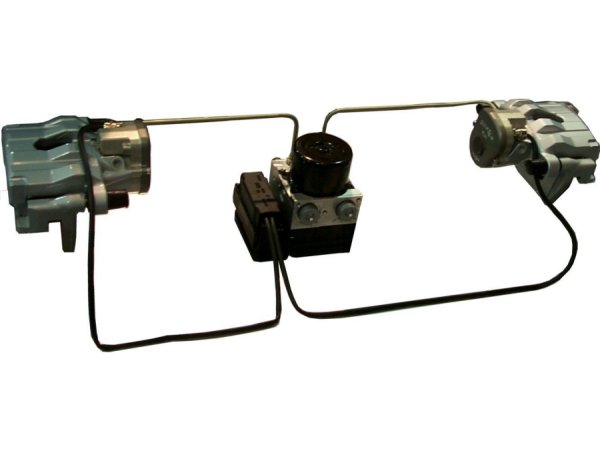 Hydraulisches und mechanisches Parkbrems-System - gr&ouml;&szlig;eres Bild durch Anklicken!
