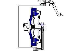 Master/slave cylinder with release bearing - click to enlarge!