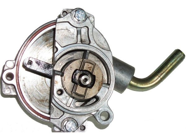 Vacuum pump with rotating part - click to enlarge!