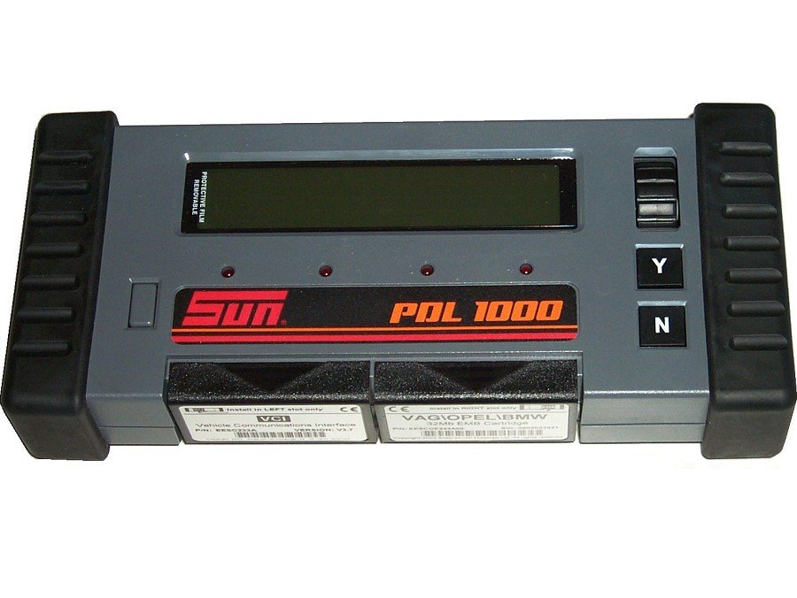 Sun und Bosch, zwei Konkurrenten nicht nur im Scanner-Bereich - gr&ouml;&szlig;eres Bild durch Anklicken!