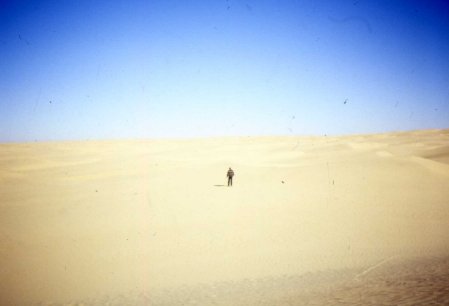 Sanddünen, so weit das Auge reicht