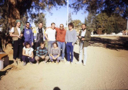 In der Mitte, der Autor dieses Artikels - größeres Bild durch Anklicken!