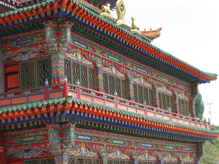 Kumbum Kloster - größeres Bild durch Anklicken!