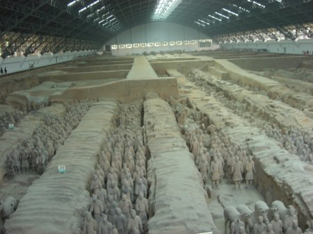 Terrakotta-Armee - größeres Bild durch Anklicken!