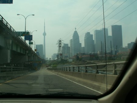 Toronto mit Stadtstrand - größeres Bild durch Anklicken!