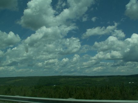 Der Himmel über dem mittleren Westen - größeres Bild durch Anklicken!