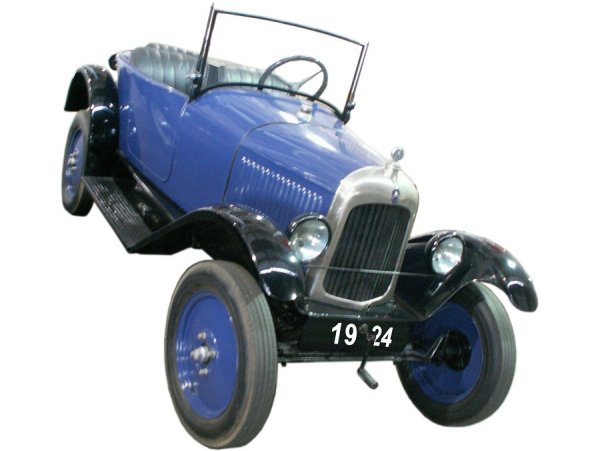 Miniature 1/43 CITROËN 5 CV Trèfle 1925 Taxi – VROOM / NOREV / Atlas – Résine