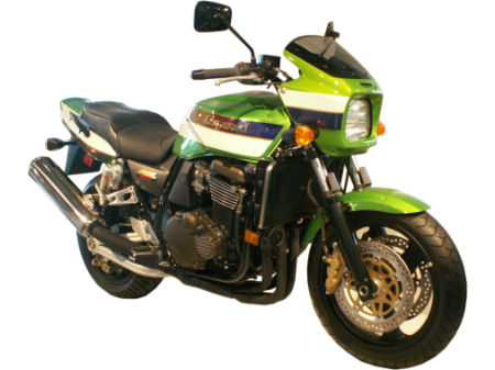 Kawasaki's retro bike - click to enlarge!