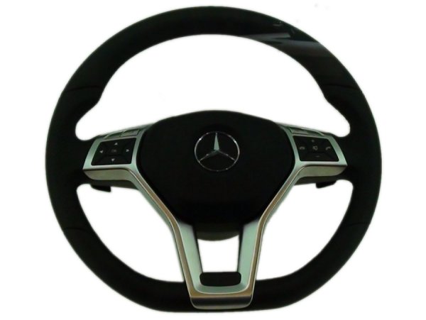 Steering wheels from different ages - click to enlarge!