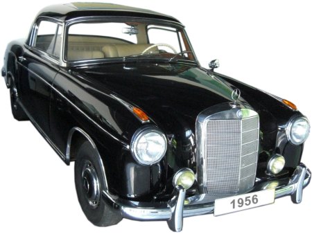 Mercedes 220 S Coupe - clickt to enlarge!